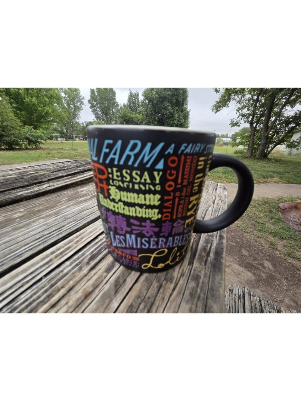 Banned‎ Books Coffee Cup Mug Unemployed Philosophers Guild 12 oz 2011